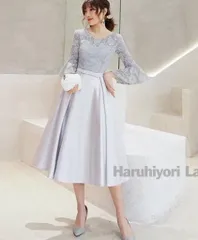 送料無料 未使用 発表会 パ－ティ－ エレガント 優しい ワンピ－ス 11号 L (OPN2702)