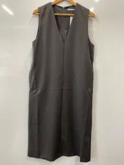 d821⚫︎GLACIER lusso⚫︎グラシアルッソ⚫︎ハニーズ⚫︎ジャンパースカート⚫︎ピンストラップ⚫︎新品未使用⚫︎レディース⚫︎ポケット付き⚫︎size M⚫︎色グレー