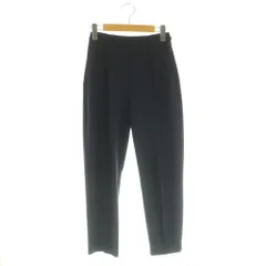 ランバンオンブルー LANVIN en Bleu パンツ テーパード タック 36 濃紺 ダークネイビー /MI ■OS