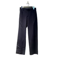 バナナリパブリック BANANA REPUBLIC スラックスパンツ ストレート 4 紺 ネイビー ■FY