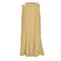 ココディール COCO DEAL 配色ステッチマーメイドスカート ロング 2 ベージュ ■FY