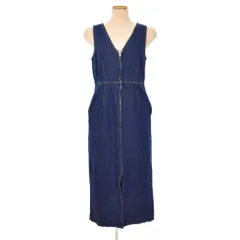 ロペピクニック ROPE Picnic 24年製 デニムジャンスカ ワンピース ロング 38 インディゴ ■FY