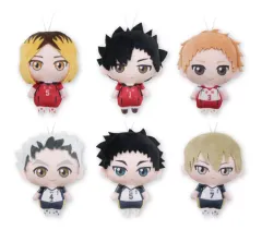 【中古】ぬいぐるみマスコット・ぬいぐるみバッジ 全6種セット ぬいぐるみちゃーむvol.2 「ハイキュー!!」