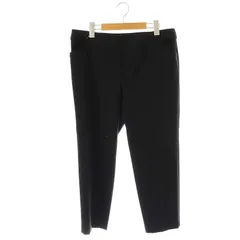 バーバリー ロンドン BURBERRY LONDON ストレッチパンツ テーパードパンツ 44 ブラック /DF ■OS