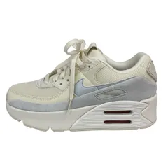 NIKE(ナイキ) スニーカー 25 レディース美品  エア マックス 90 LV8 HQ3494-110 アイボリー×白×ライトグレー インソール着脱可