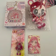 キュアドリーム　Yes！プリキュア5 GoGo！　パチパチデコネームほか計4点　id:9dσ