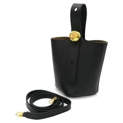 ロエベ ペブルバケットバッグミニ(スムースカーフ)  AANBBBMX01【Aランク】(中古)