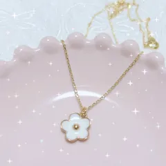 フラワーネックレス