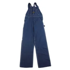 ヴィンテージ vintage 60s USA製 WASHINGTON DEE CEE DENIM OVERALL ワシントン ディーシー オーバーオール インディゴブルー系 28-32【中古】
