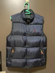 新品) ポロラルフローレン リバーシブル ダウンベスト