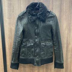最終値下】ダブルヘリックス DOUBLEHELIX 黒 レザージャケット 36