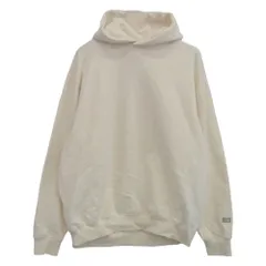 THE NORTH FACE ノースフェイス NT62360 Rock Steady Hoodie ロックステディフーディ 袖 ボックスロゴ 刺繍 スウェット パーカー ホワイト系 L【中古】