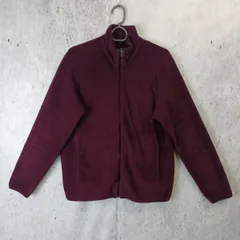 UNIQLO ユニクロ メンズ フリースフルジップジャケット サイズS ワインレッド ◇〇