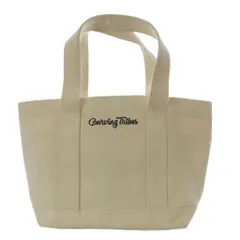 カービングトライブス グレースコンチネンタル CARVING TRIBES トートバッグ ハンドバッグ ミニ キャンバス ホワイト /YO28