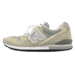 ニューバランス NEW BALANCE スニーカー 23cm シューズ ローカット ロゴ グレー /AE