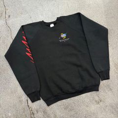 【Fruit of the Loom】80s Printed Sweatshirt XL "Apple"