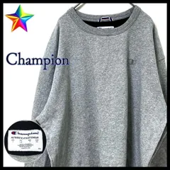 チャンピオン トレーナー スウェットシャツ 無地 長袖 古着