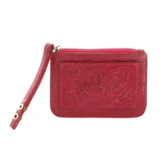 カービングトライブス グレースコンチネンタル CARVING TRIBES カードケース コインケース 小銭入れ 花柄 マゼンタピンク /MI ■OS