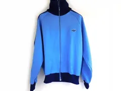 adidas アディダス■ 80年代 ヴィンテージ ジャージ トラックジャケット デサント製 2号 メンズ □7L