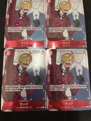 【特価】【4枚セット】サンジ (R★) {赤} <OP01-013> [プレミアムカードコレクション 25周年エディション ] プロモ