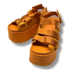 UGG アグ GOLDEN RISE ゴールデンライズ プラットフォームサンダル 厚底サンダル シューズ 靴 1167431 オレンジ 25cm レディース 夏 ゴーゴー古着久喜倉庫店 26 No.1446