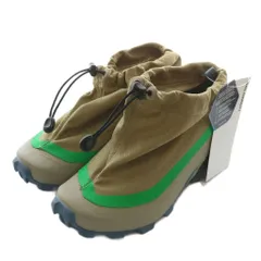 エムエムシックス メゾンマルジェラ MM6 Maison Margiela × サロモン SALOMON CROSS LOW スニーカー スリッポン ローカット ロゴ US6 23cm ベージュ 471698 /XZ ■GY44
