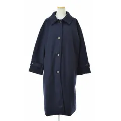 【NANOUNIVERSE】25AW 673-5211310 メルトンジャージーステンカラーコート