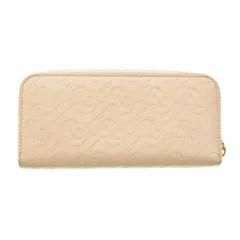 【BURBERRY】TBモノグラム ロング ラウンドジップ ウォレット財布
