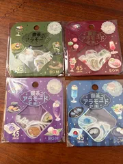 4個セット　喫茶アラモード　フレークシール スイーツ BGM 和菓子