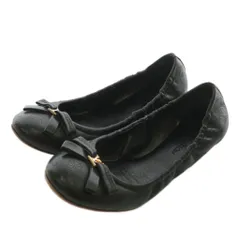 LOUIS VUITTON ルイヴィトン バレエシューズ レザー LVパンチング LOUIS VUITTON ルイヴィトン バレエシューズ レザー LVパンチング