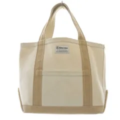 オーチバル ORCIVAL オーシバル キャンバス トートバッグ ハンドバッグ 白 ベージュ