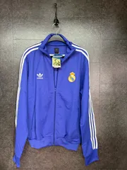 ✨新品✨90s アディダス レアルマドリード 3ライン 刺繍 ジャージ パープル