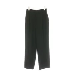 B&Y ユナイテッドアローズ BEAUTY&YOUTH ビューティー&ユース ストレッチスラックスパンツ テーパード タック M 黒 ブラック /AT ■OS ■SH