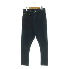 ストラマ STORAMA SESSIONS by STORAMA サコッシュスキニーデニムパンツ ジーンズ テーパード ストレッチ 1 ネイビー /MY ■OS ■SH