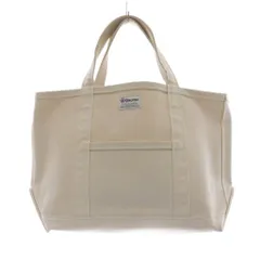 オーチバル ORCIVAL オーシバル トートバッグ ハンドバッグ キャンバス 白