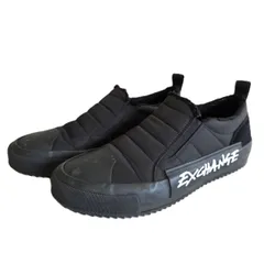 ARMANI EXCHANGE アルマーニエクスチェンジ スリッポン 裏起毛 ロゴプリント スニーカー メンズ 42 27ｃｍ 中古のサムネイル