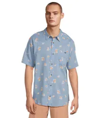 ビラボン メンズ トップス シャツ ミニ Billabong Sundays Mini Short Sleeve Carolina Blue ブルー