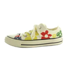 コンバース CONVERSE ALL STAR US Jams TW OX スニーカー シューズ 花柄 US4 23.0cm 白 ホワイト マルチカラー 1SC808 /MI ■OS