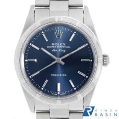 ロレックス エアキング 14010M ブルー バー Z番 中古 メンズ