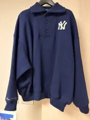 POLO RALPH LAUREN 25FW NEW YORK ヤンキース レディース スウェット ネイビー S