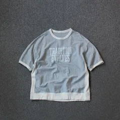 GU ハーフスリーブ スウェットシャツ 半袖スウェット