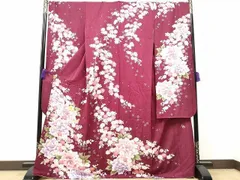 MP-00132 豪華振袖　作家物　駒刺繍　花蝶文　銀通し地　逸品