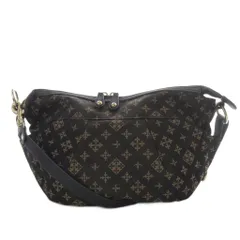 ラシット RUSSET ショルダーバッグ ワンショルダー 斜め掛け モノグラム 総柄 ナイロン ダークブラウン /YO14