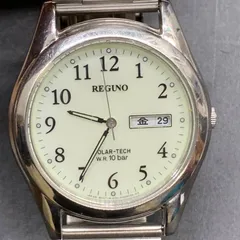 A462 可動　ソーラーテック　シチズン　レグノ (REGUNO)　メンズ腕時計　 E101-K005299 ソーラー ベージュ系　※ベルト社外