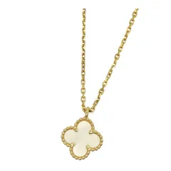 ヴァンクリーフ＆アーペル スウィート アルハンブラ ネックレス VCARF69100 Au750 (K18YG) レディース Van Cleef & Arpels【中古】 【ジュエリー】