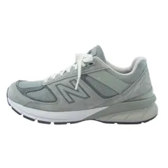 NEW BALANCE ニューバランス M990GL5 USA製 V5 スエード メッシュ スニーカー グレー系 26cm【中古】