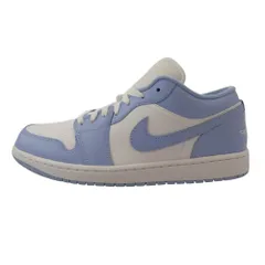 NIKE ナイキ DC0774-142 WMNS AIR JORDAN 1 LOW WHITE ICE BLUE AJ1 ウィメンズ エアジョーダン ローカット スニーカー ライトブルー系 29cm【極上美品】【中古】