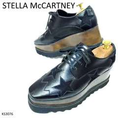 ステラマッカートニー　美品　エリス　厚底　ローファー　レザー　EU37