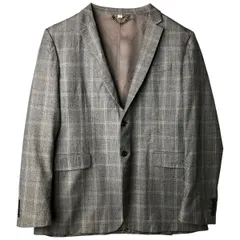 古着 バーバリー Burberry's BURBERRY LONDON チェック柄 ウールテーラードジャケット イタリア製 メンズL相当/evb033071