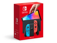 【未使用】任天堂　Nintendo Switch 有機ELモデル　ネオンブルー・ネオンレッド　箱痛みあり